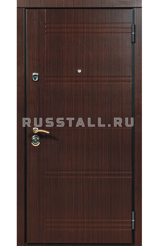 Стальная входная дверь в коттедж RS8