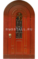 Стальная входная дверь со стеклом RS139 - Изображение